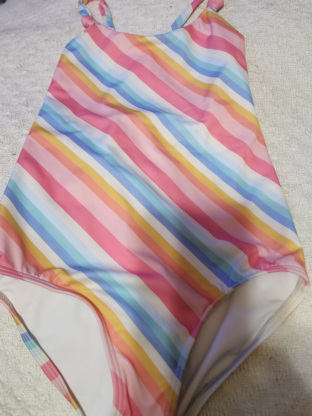 Billabong Kids One-Piece Swimsuit - Pink, Yellow, Blue, Coral